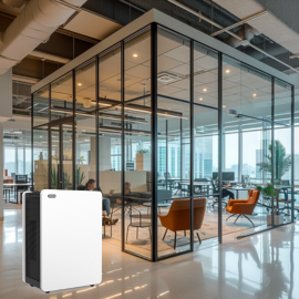 Commercial Air Purifier in office