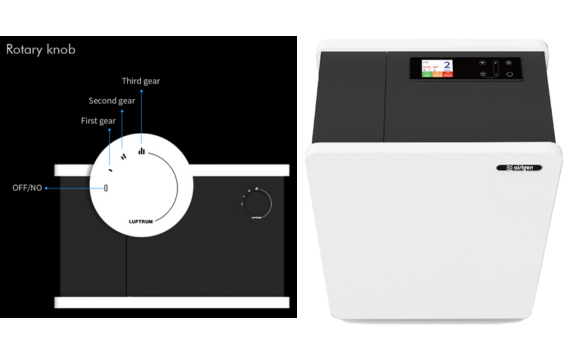 Rotary Knob or Touch Button Control